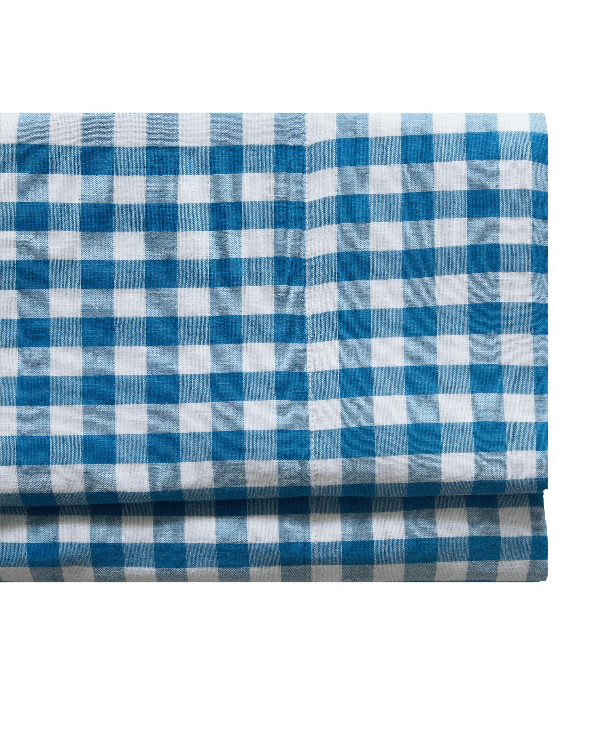 KIDS' CHECK MUSLIN FLAT SHEET product thumbnail 7