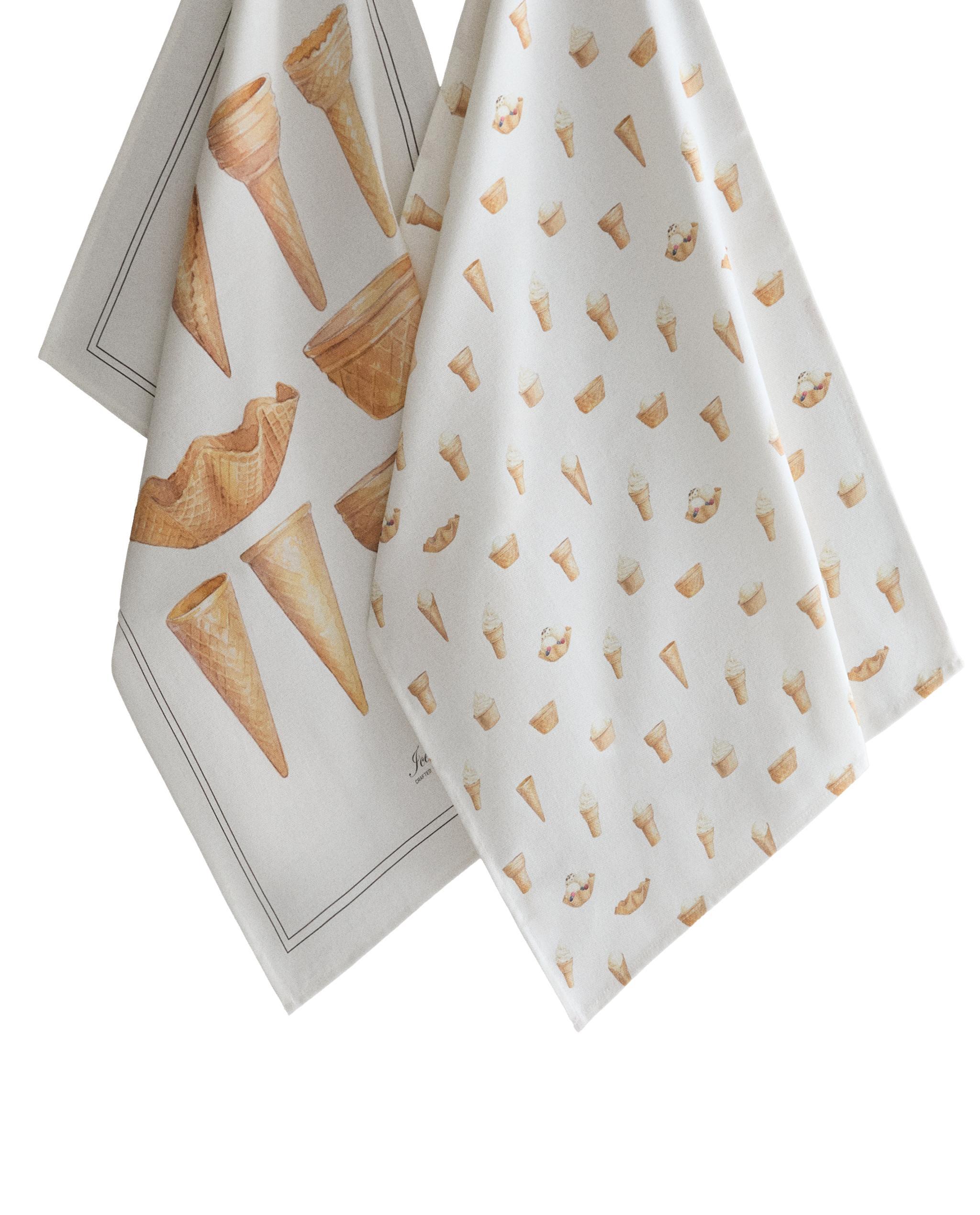 PACK OF ICE CREAM TEA TOWELS (PACK OF 2) product thumbnail 3