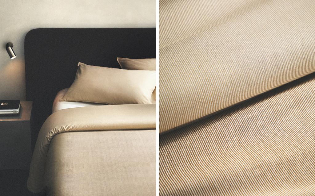 REVERSIBLE STRIPED DUVET COVER