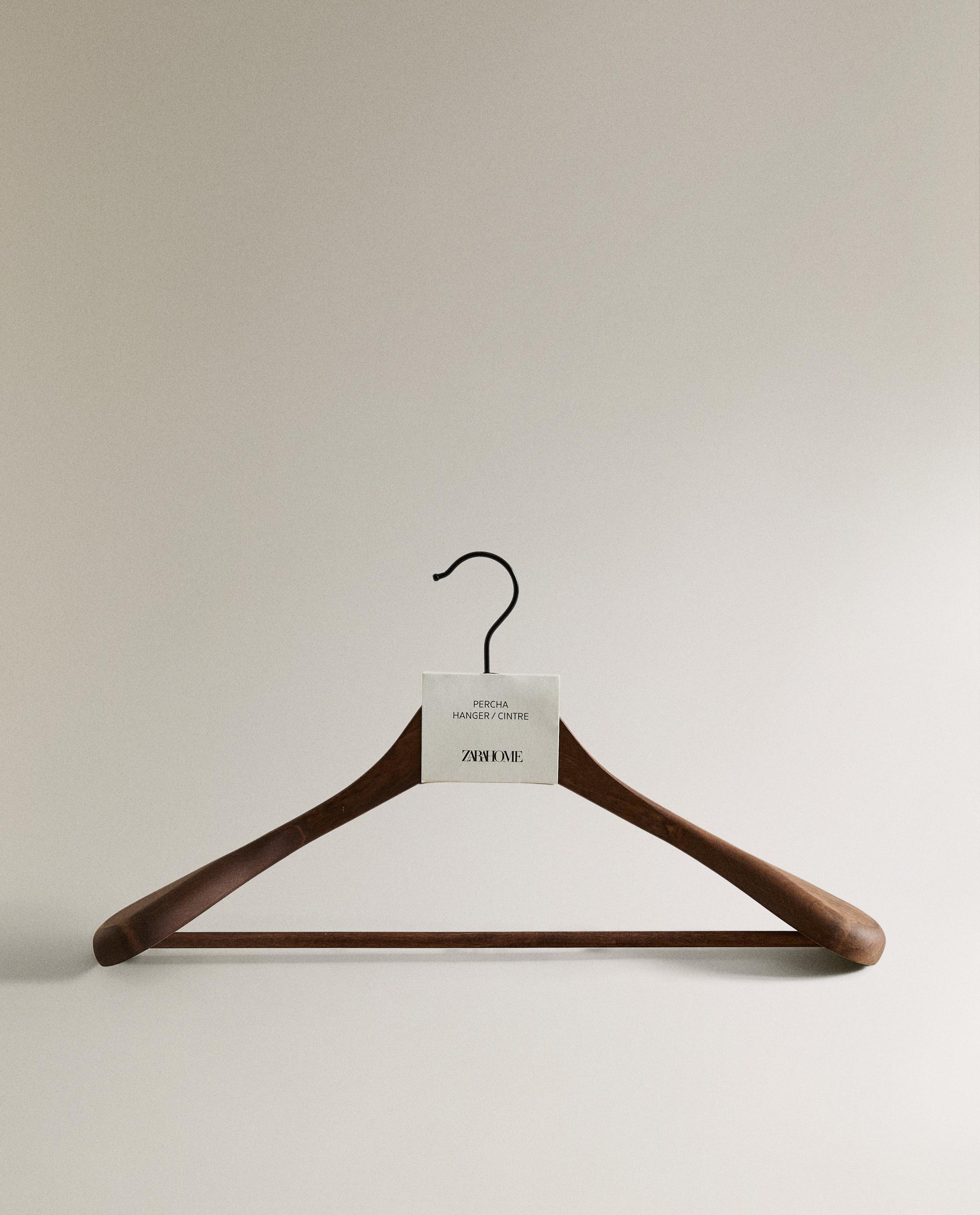 WOODEN FINISH COAT HANGER product thumbnail 3