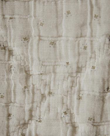 COUVRE-LIT ENFANT GAZE FLORAL