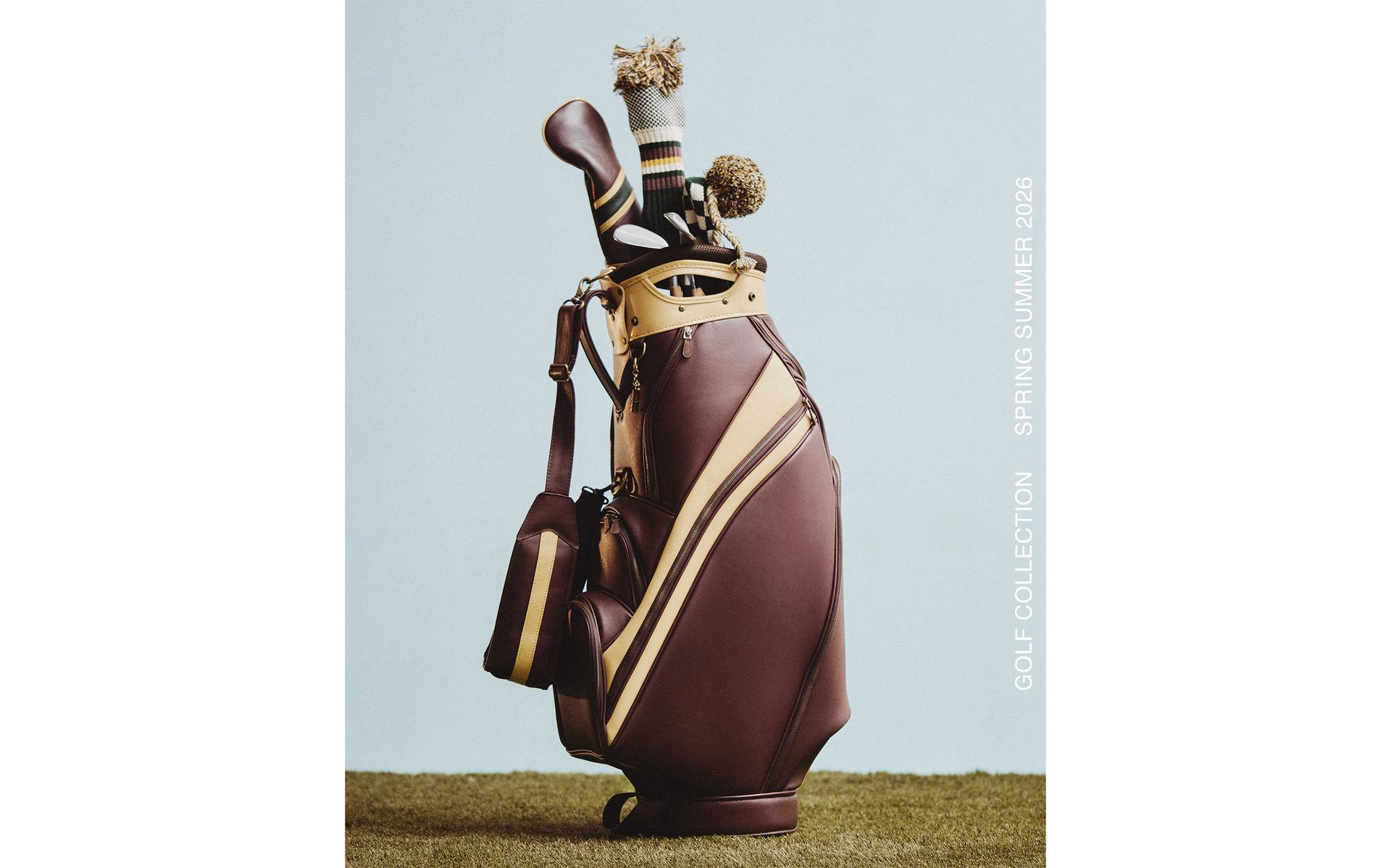 GOLF BAG AND CLUB COVERS