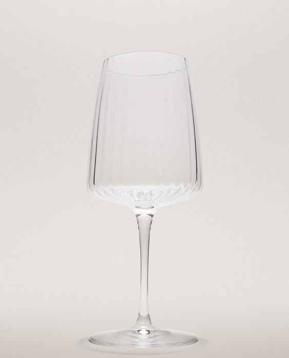 LARGE GLASS WITH LINES LARGE GLASS WITH LINES