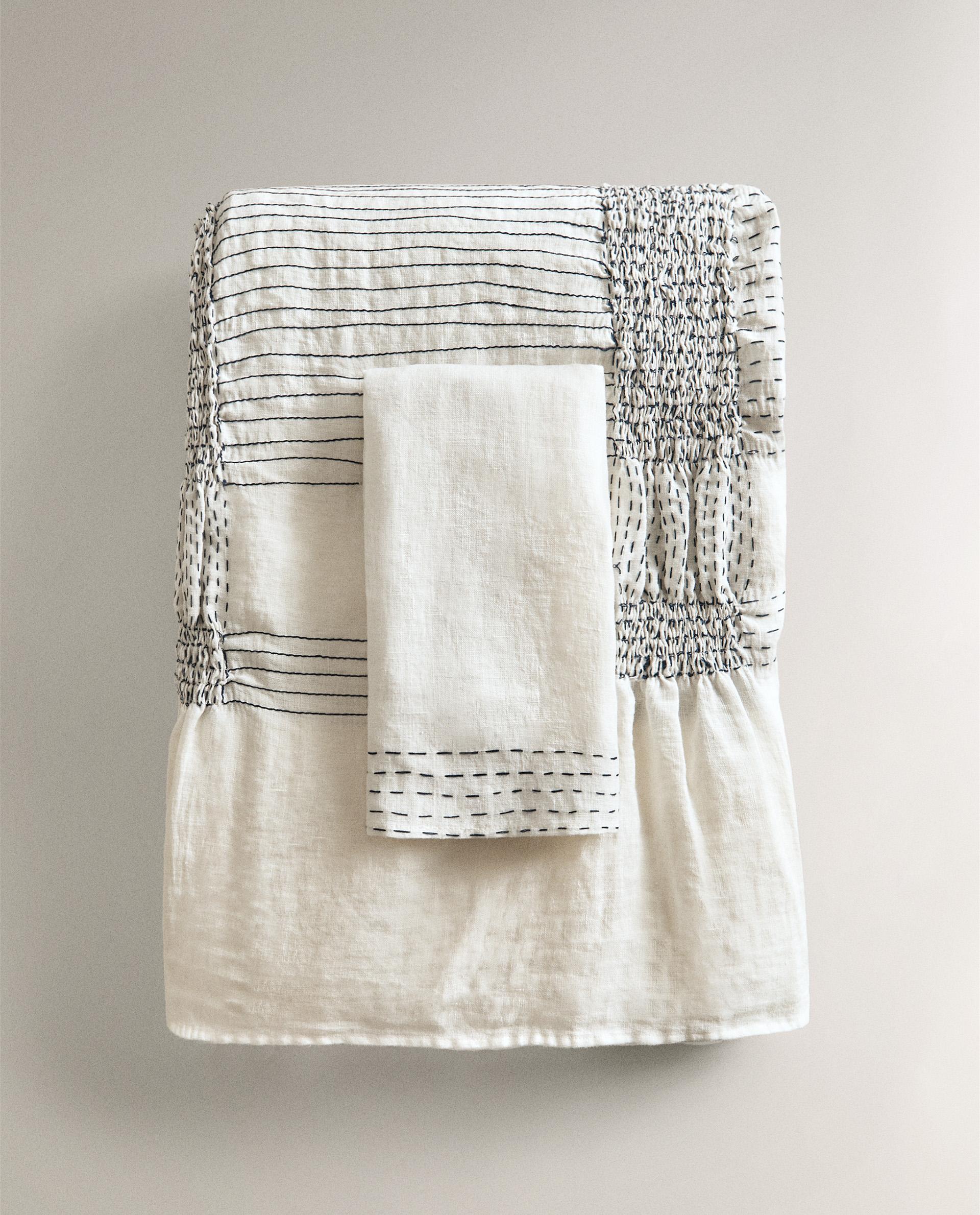 刺繍 リネン テーブルクロス X FANGLU LIN | Zara Home 日本/Japan