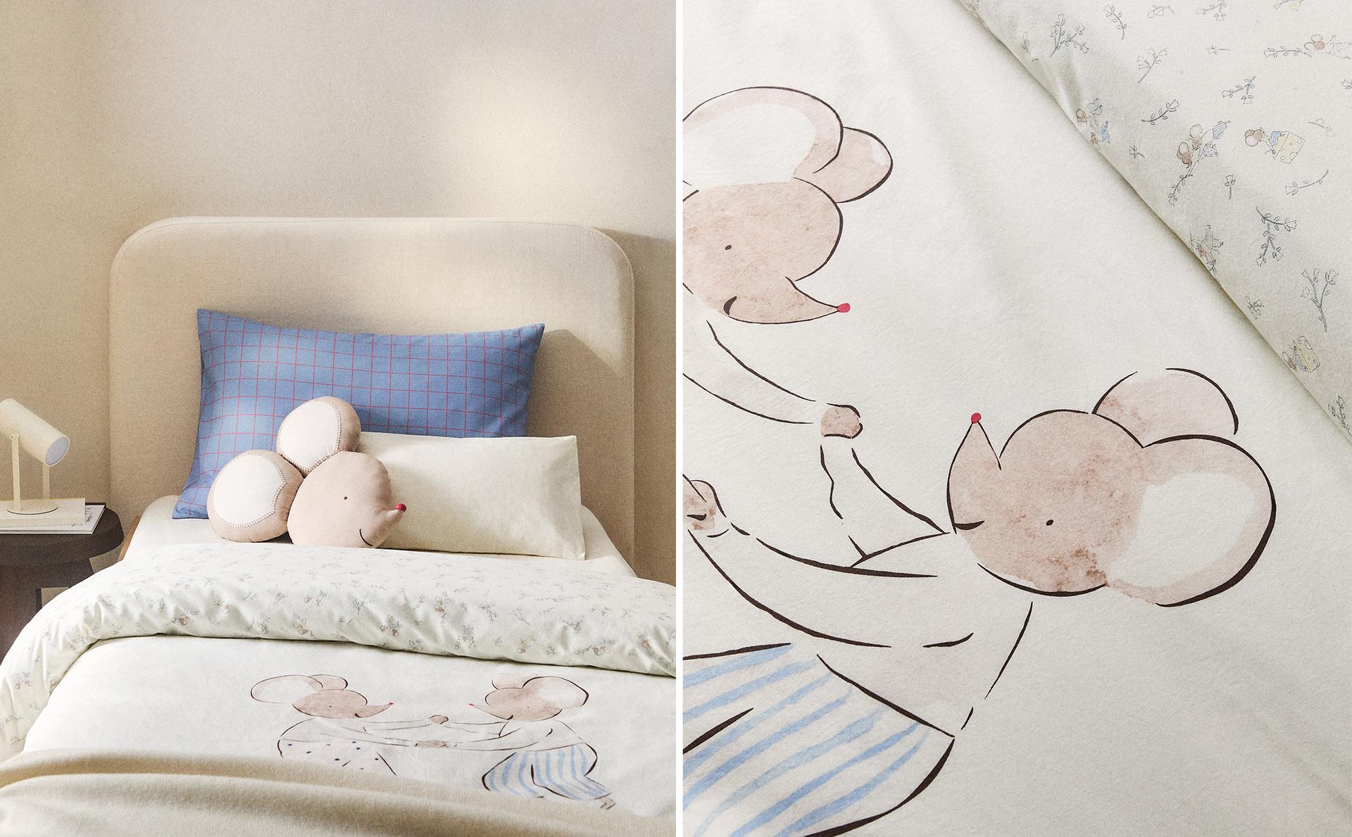 KIDS' MOUSE DUVET COVER KIDS' MOUSE DUVET COVER