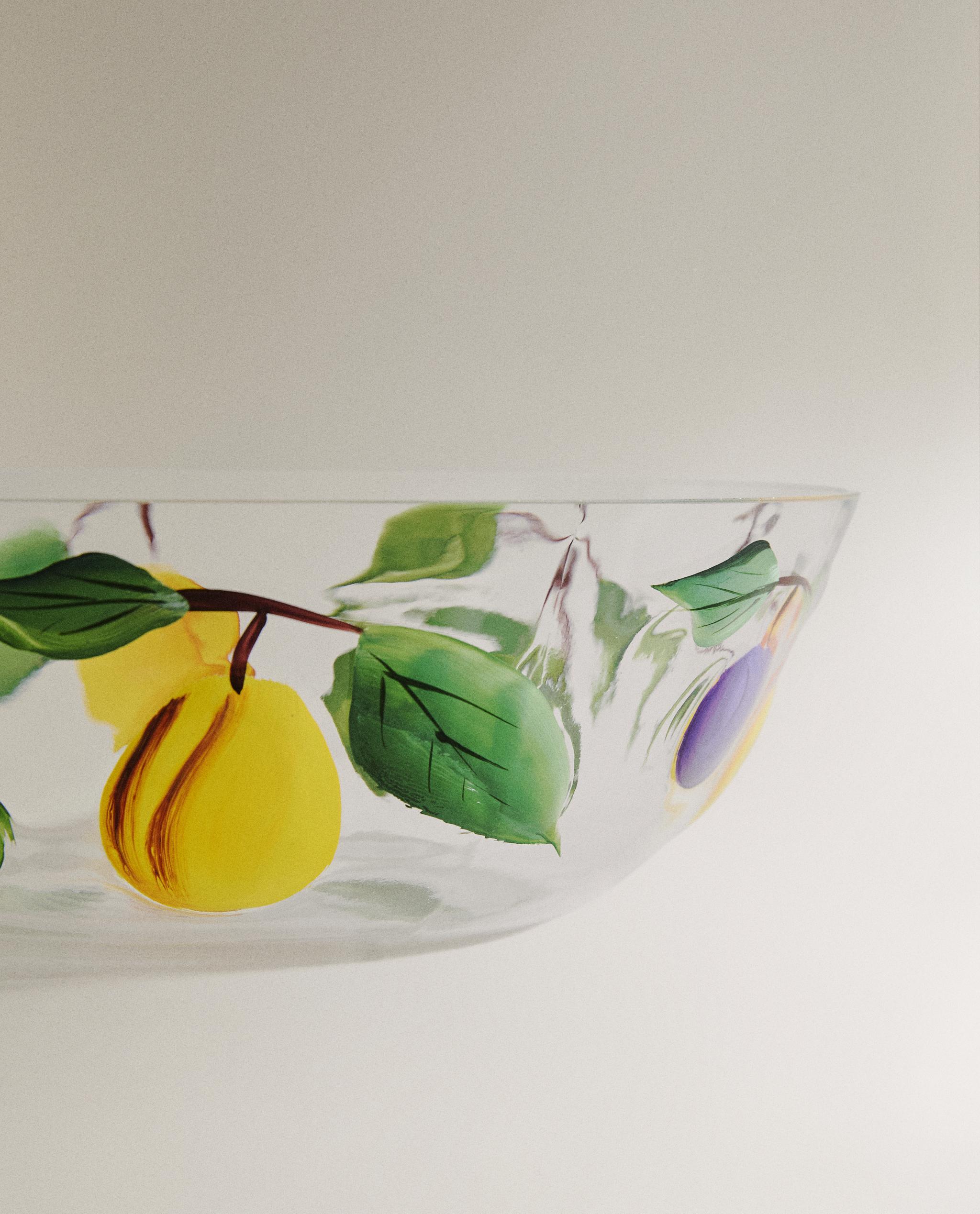 FRUIT GLASS SALAD BOWL product thumbnail 4