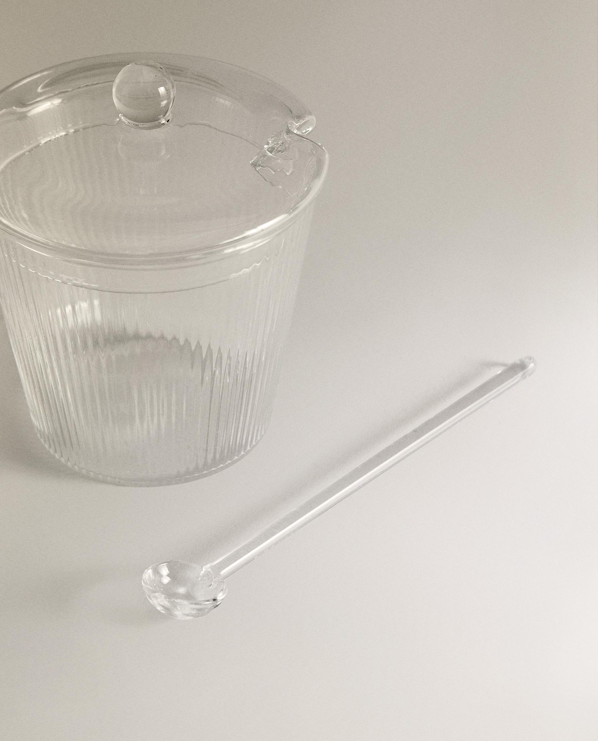 BOROSILICATE GLASS SUGAR BOWL product thumbnail 4