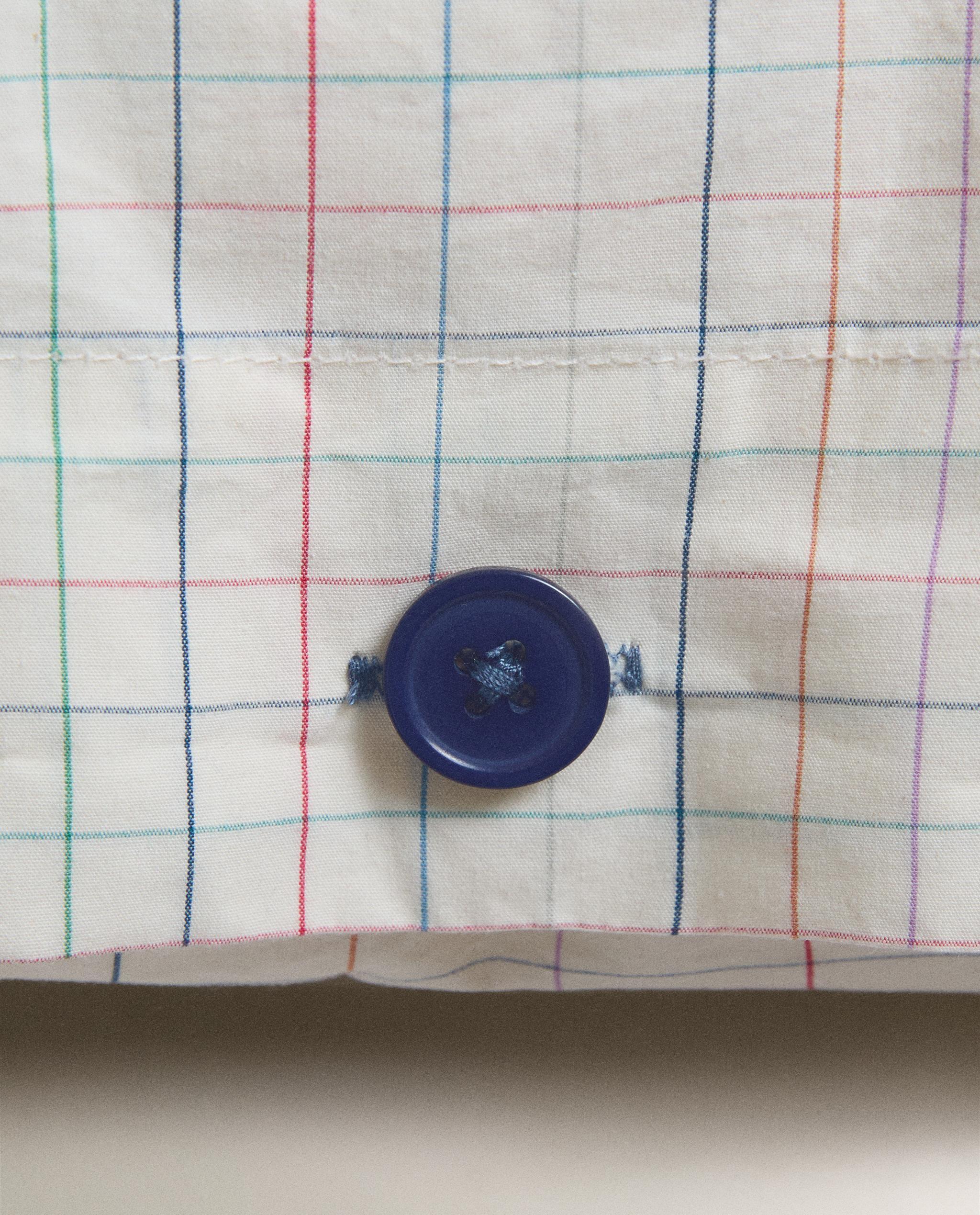 CHILDREN'S CHECK COTTON PILLOWCASE product thumbnail 6