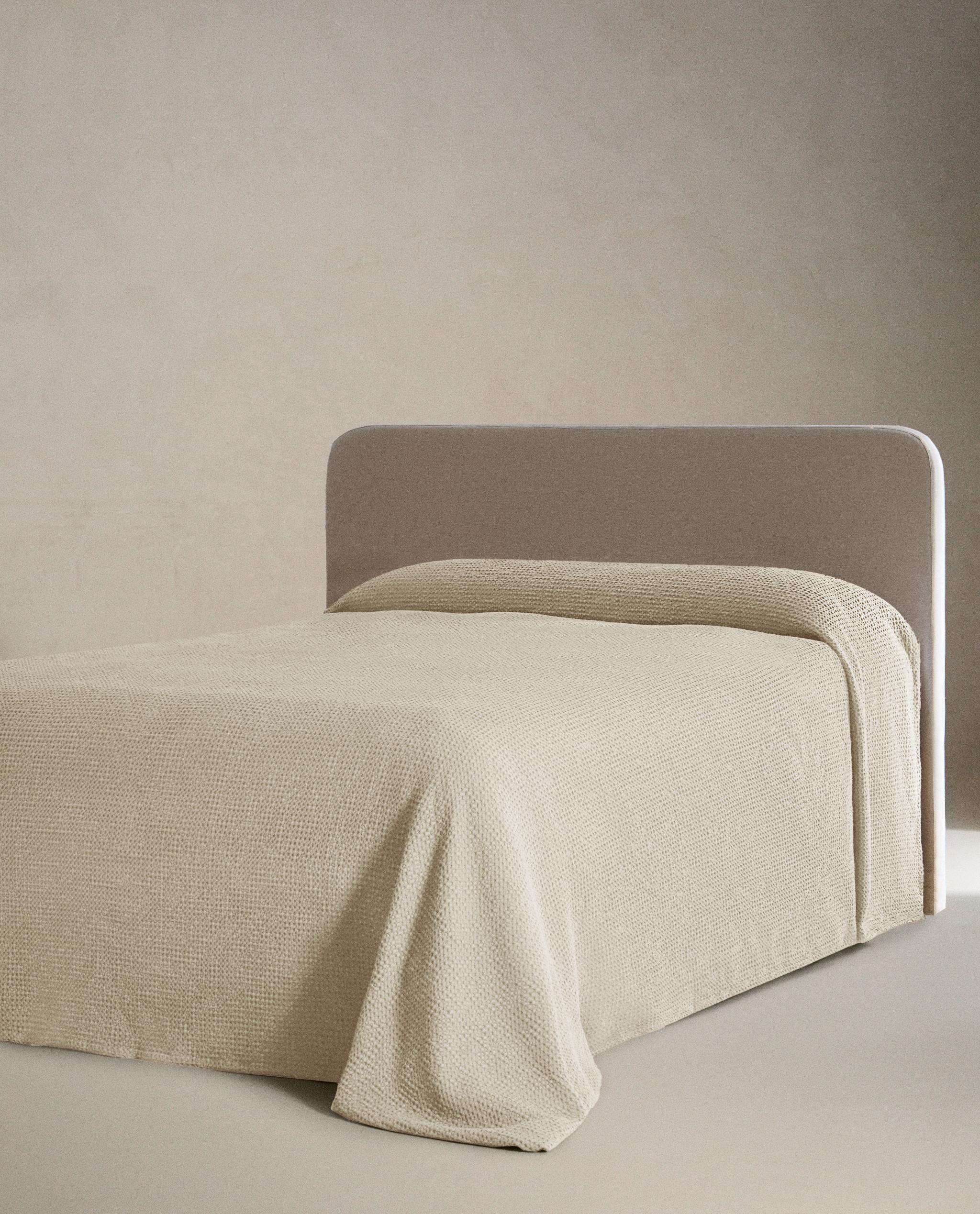 ミニワッフル ベッドカバー | Zara Home 日本/Japan