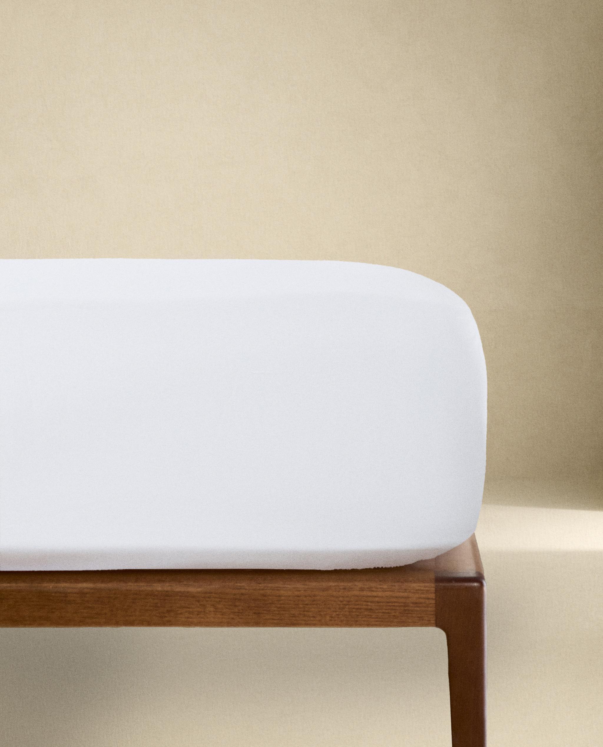 ZARAHOME　ボックスシーツ　掛け布団カバー　セット　グレージュ　シングル リネン シーツ セット | Zara Home 日本/Japan