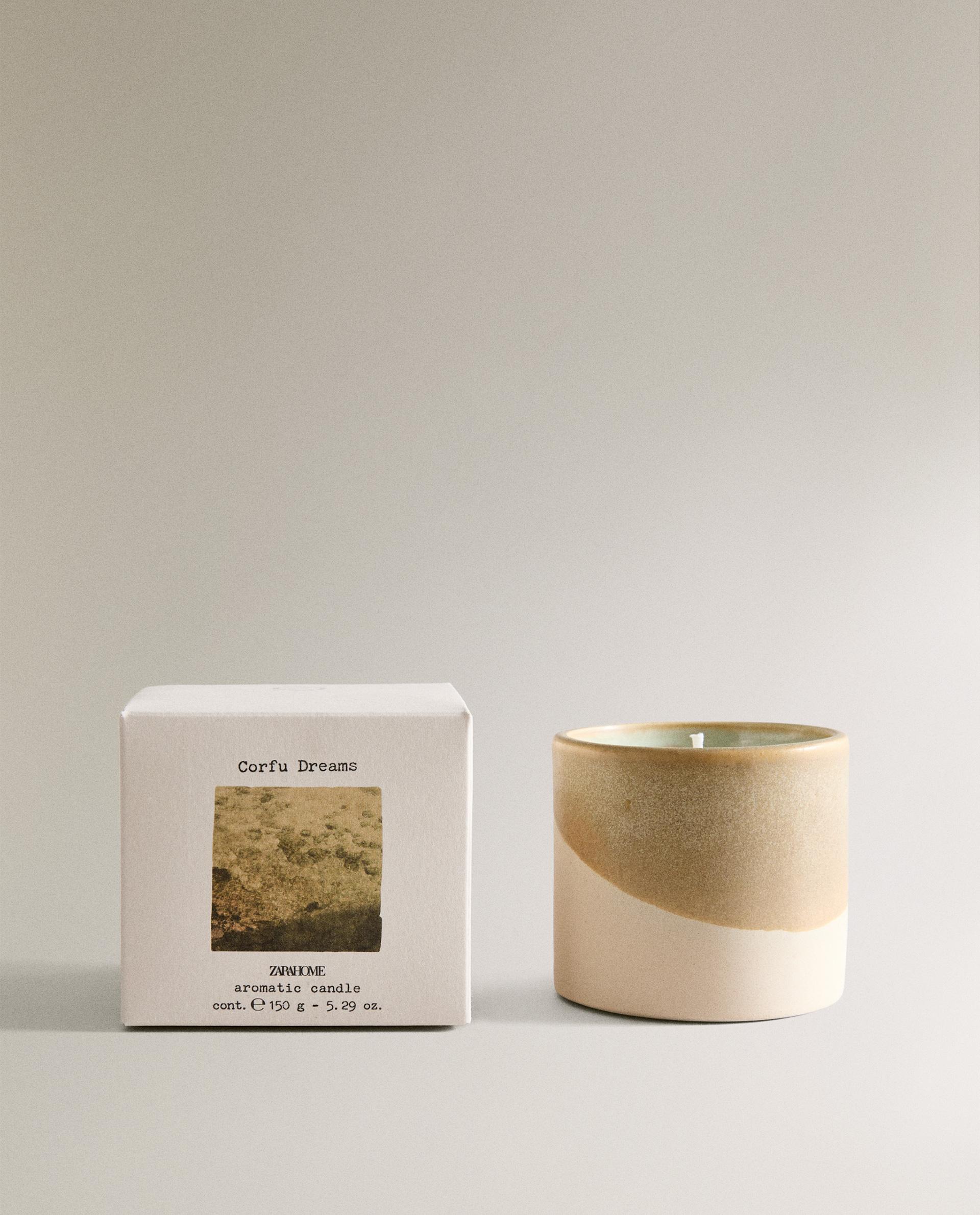 150G）CORFU DREAMS アロマティックキャンドル | Zara Home 日本