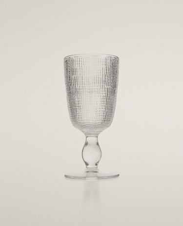 レリーフ ガラス製 グラス