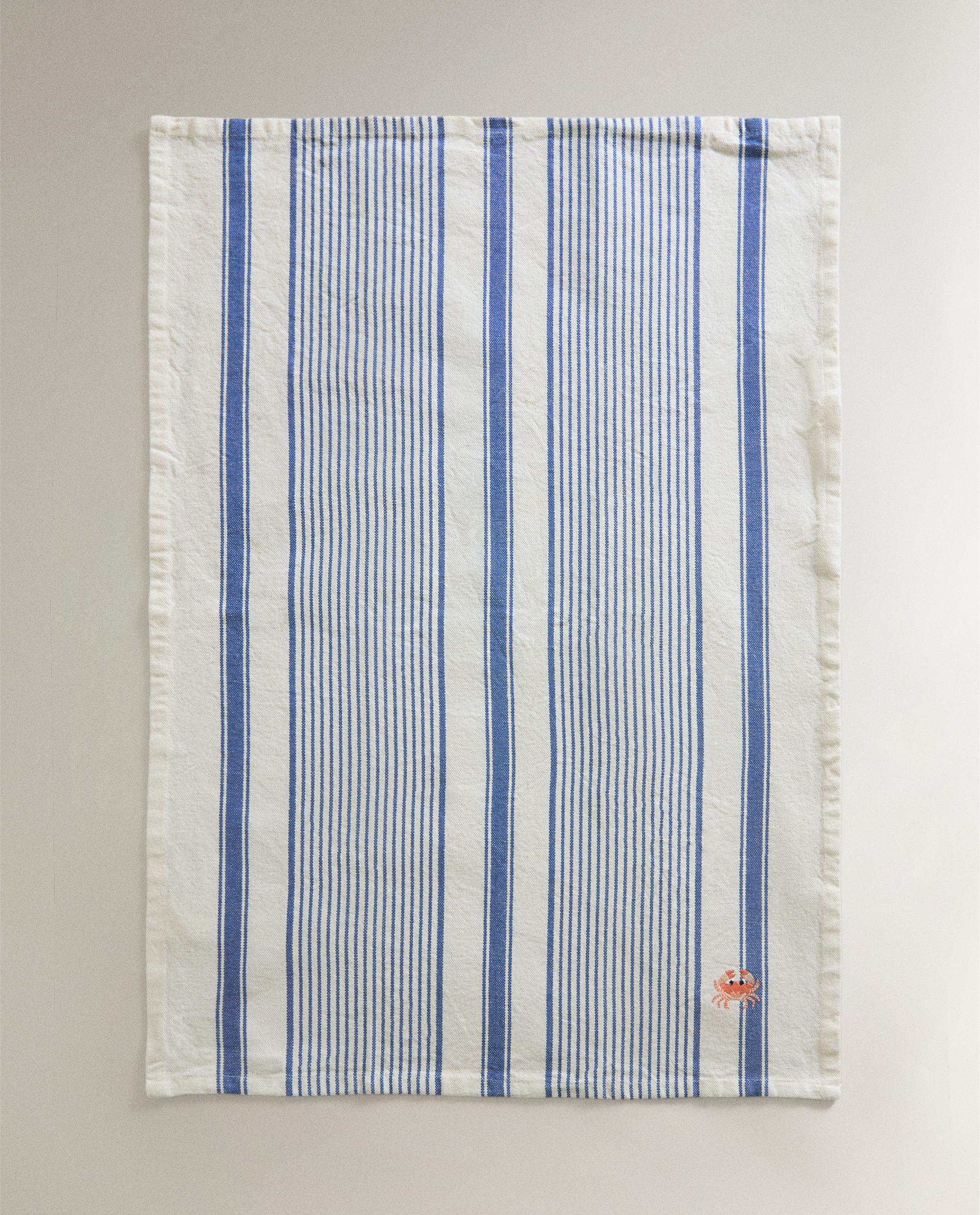 STRIPED CRAB TEA TOWEL product thumbnail 4