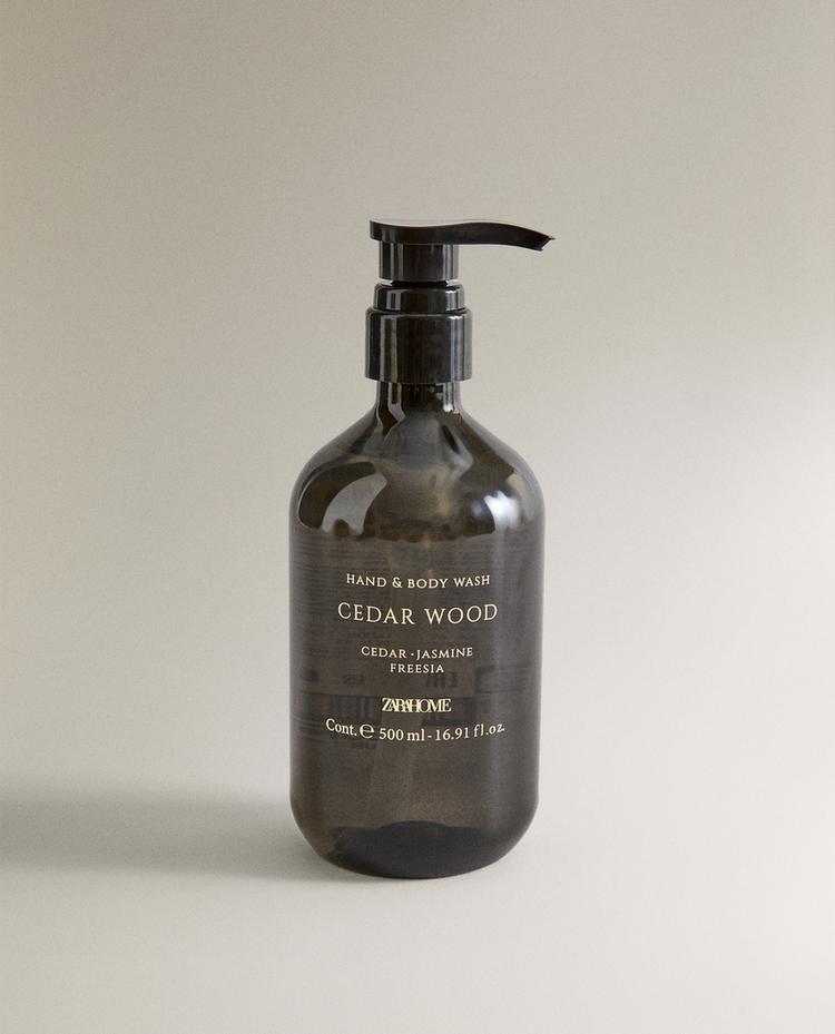 (500 ML) SAVON LIQUIDE POUR LES MAINS BOIS DE CÈDRE