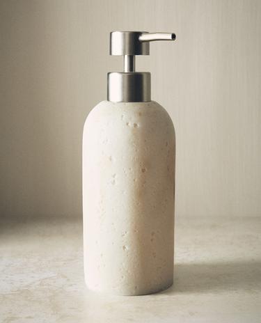 MARBLE-EFFECT SOAP DISPENSER