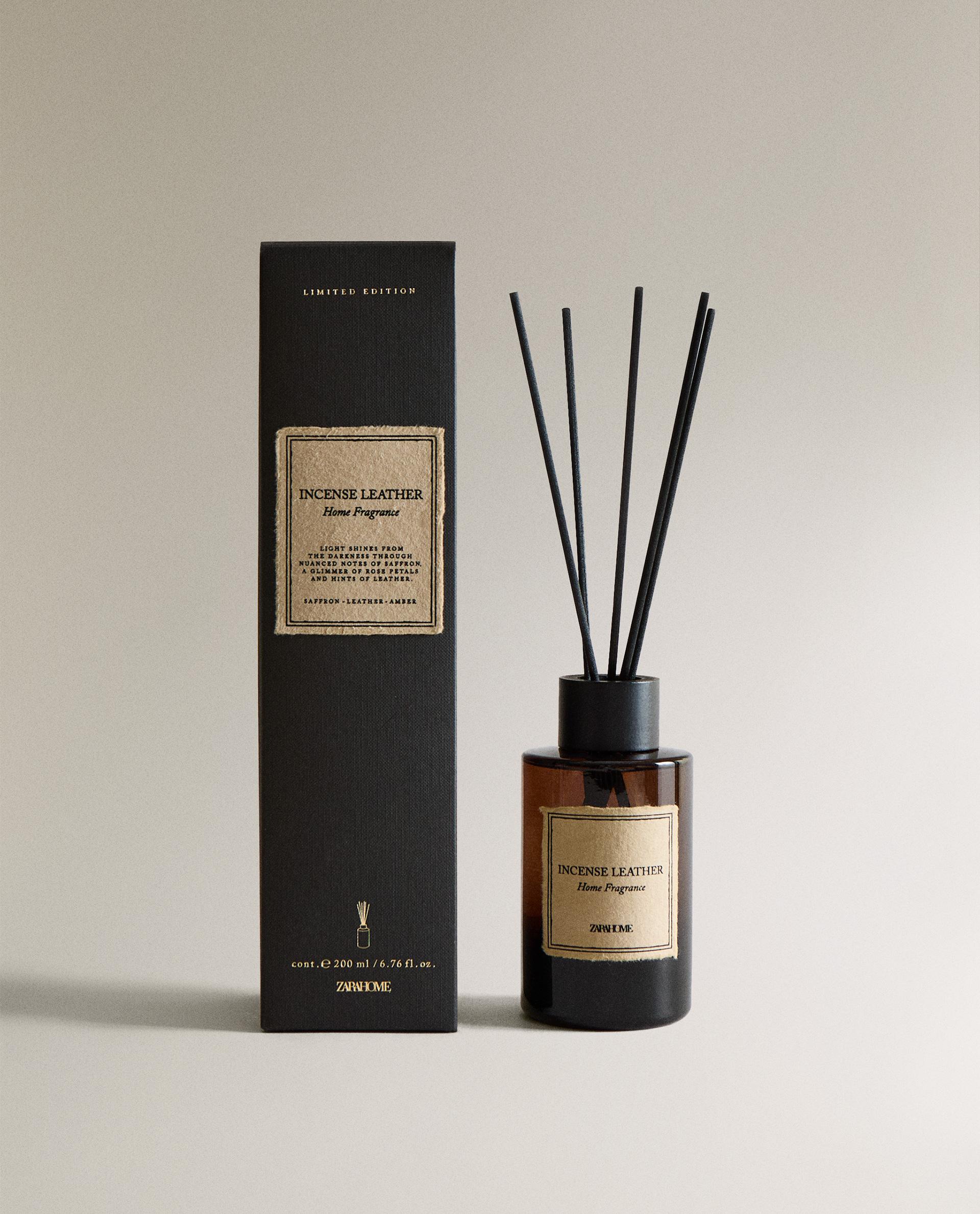 200ML) INCENSE LEATHER リードディフューザー | Zara Home 日本