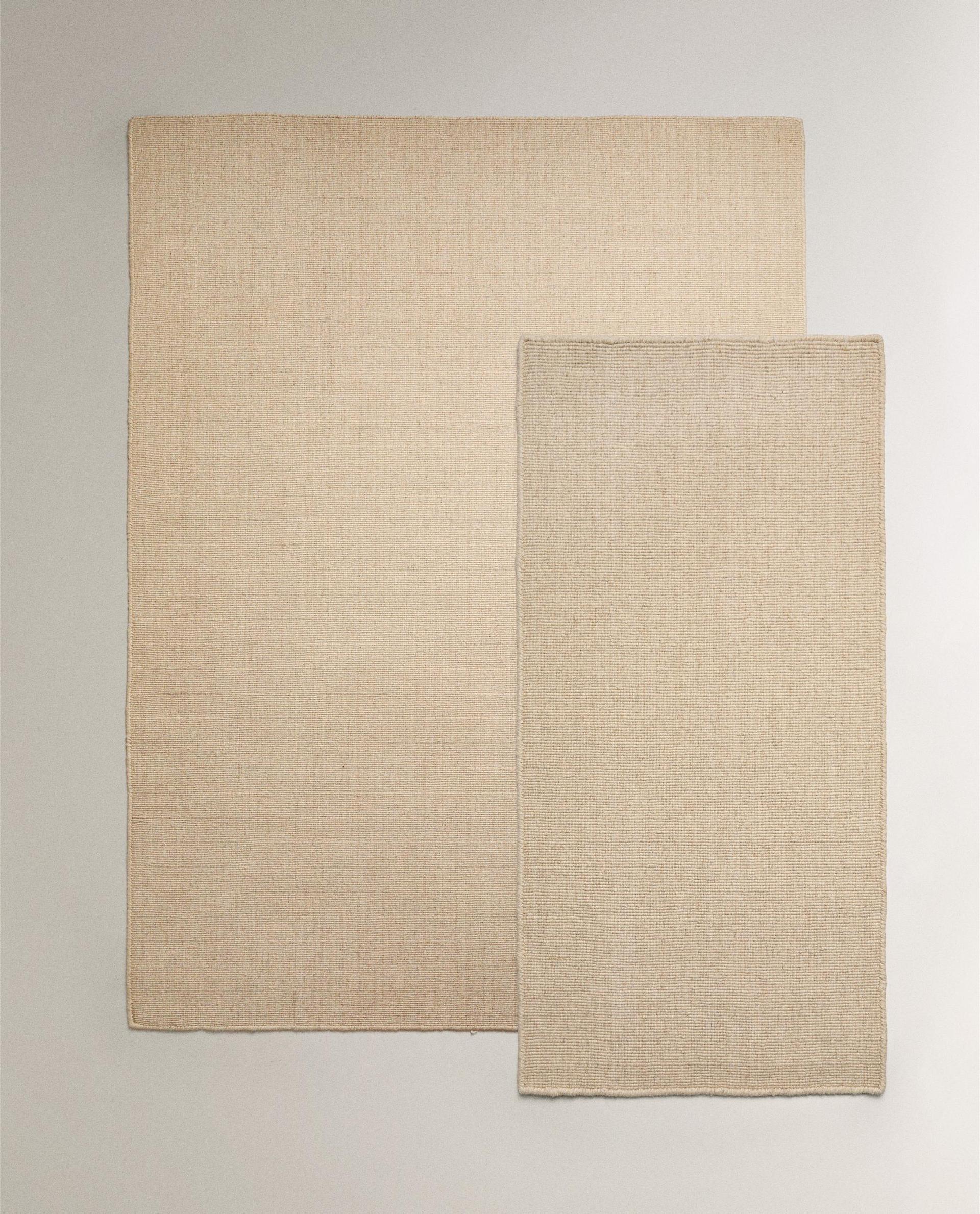 TAPIS LAINE LIGNE ONDES TAPIS LAINE LIGNE ONDES