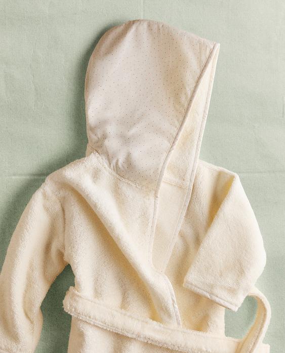 KIDS' BATHROBE WITH EARS