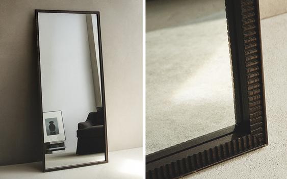 WOODEN FRAME MIRROR WOODEN FRAME MIRROR