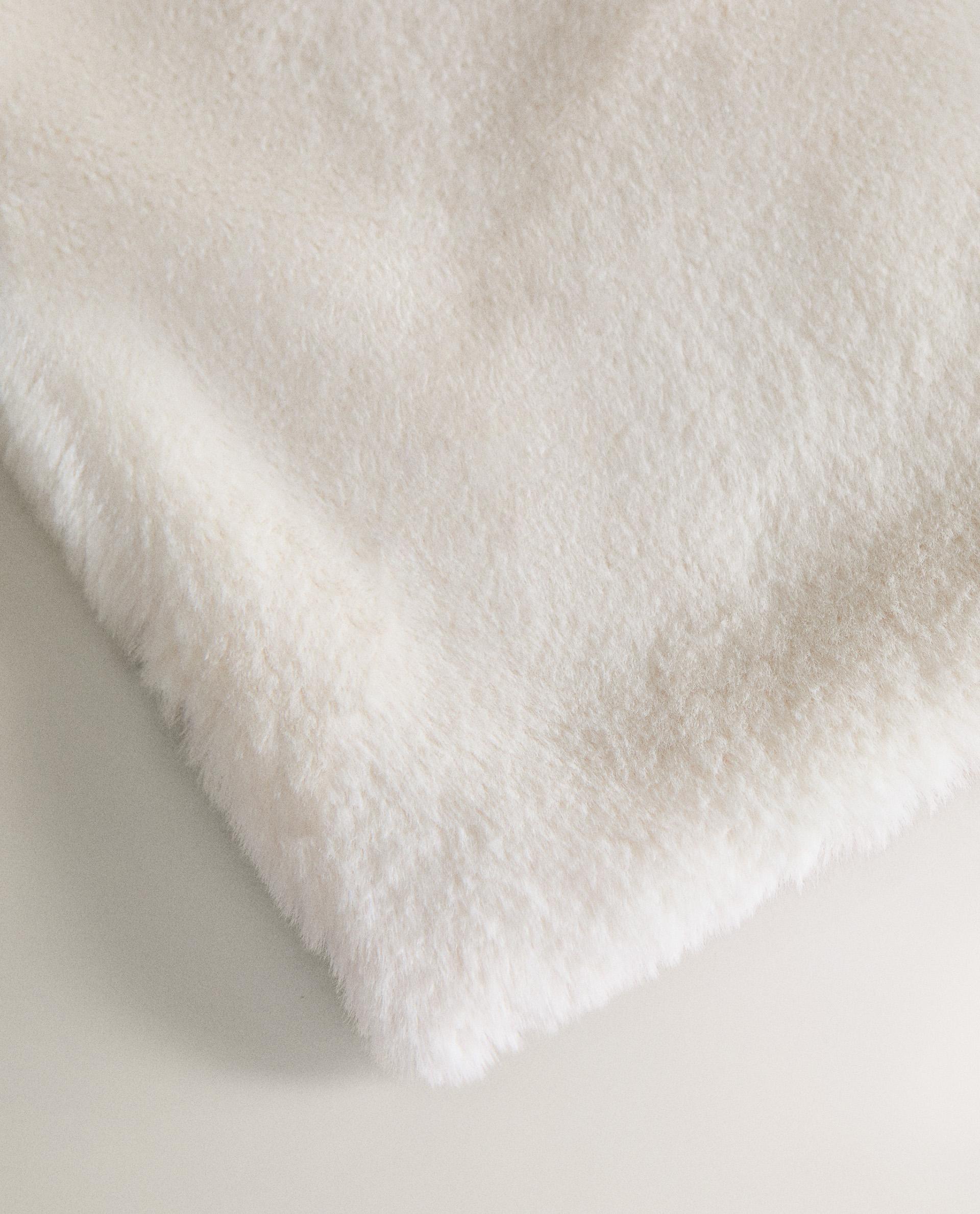 フェイクファー ブランケット | Zara Home 日本/Japan