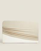 ROUNDED HEADBOARD WITH LINEN COVER