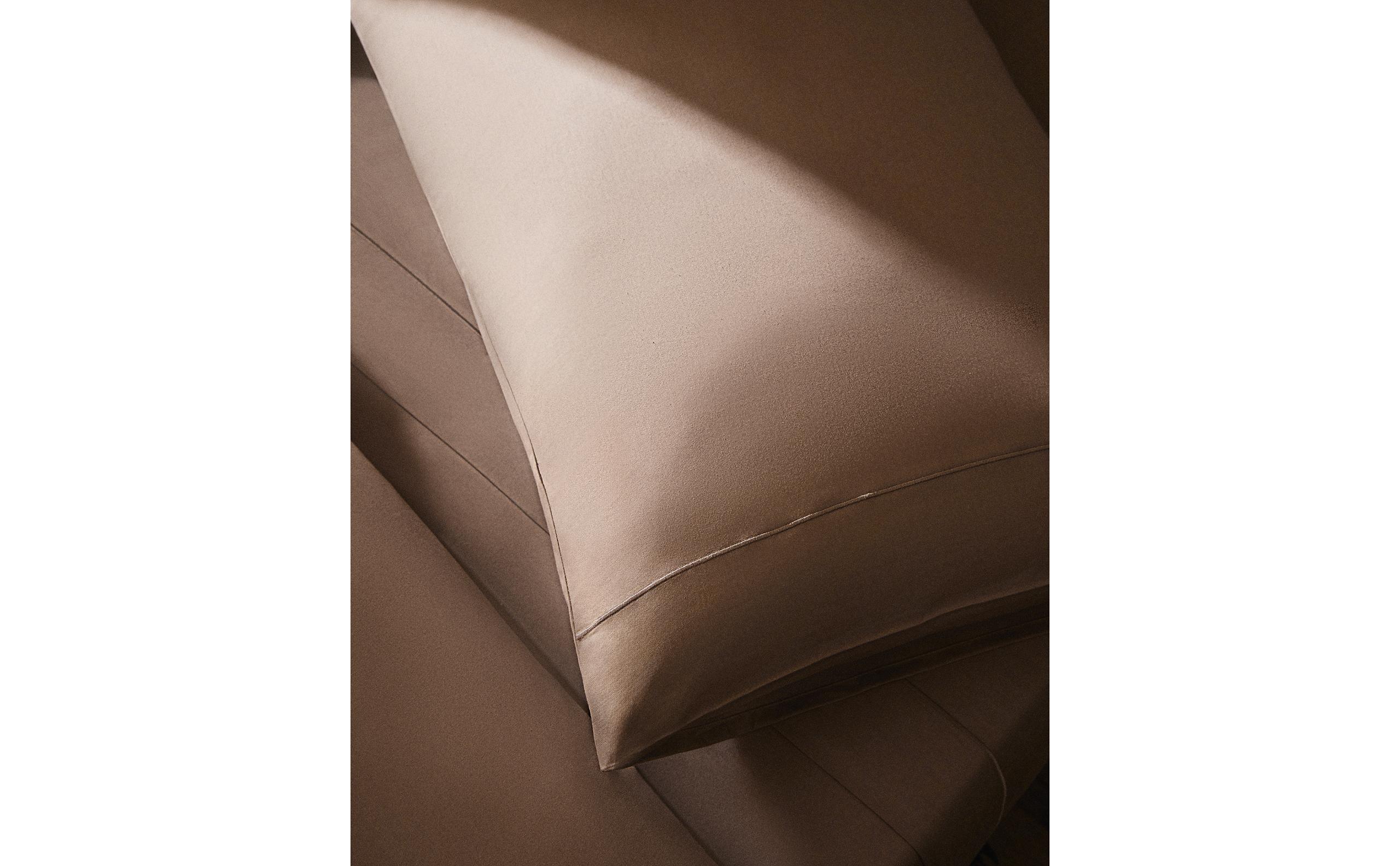 300スレッド)ピローケース サテン スカラップエッジ | Zara 300スレッド)ピローケース サテン スカラップエッジ | Zara