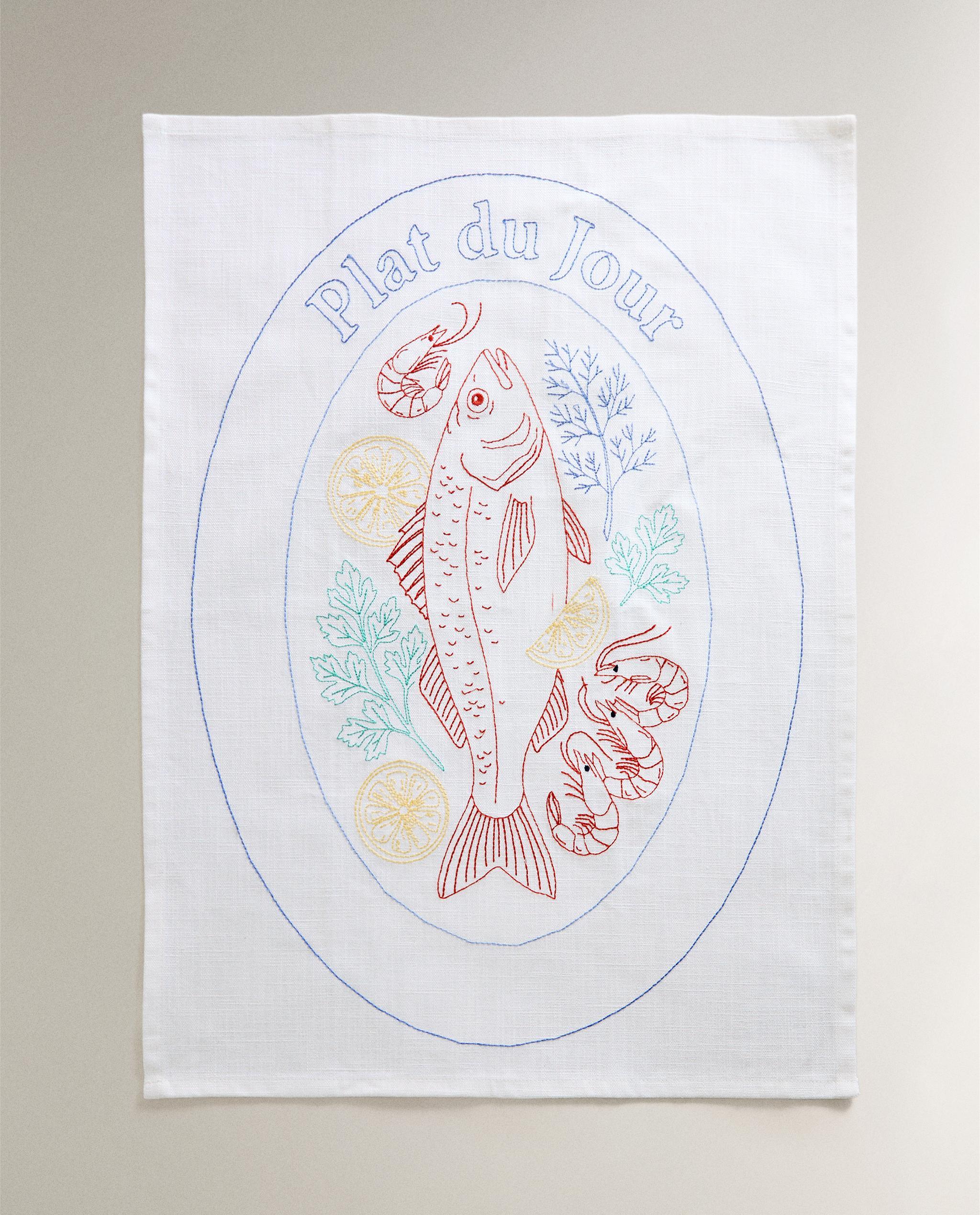 FISH PRINT TEA TOWEL product thumbnail 9