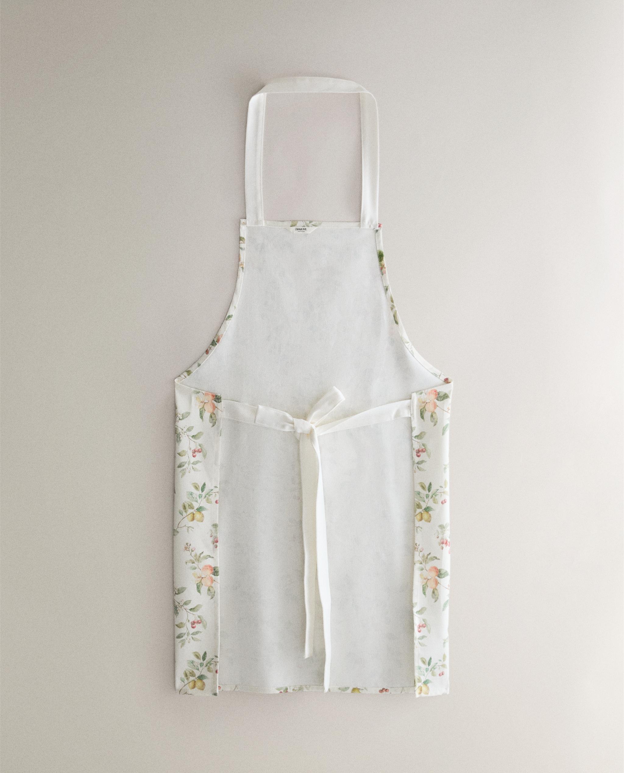 FLORAL COTTON APRON product thumbnail 4