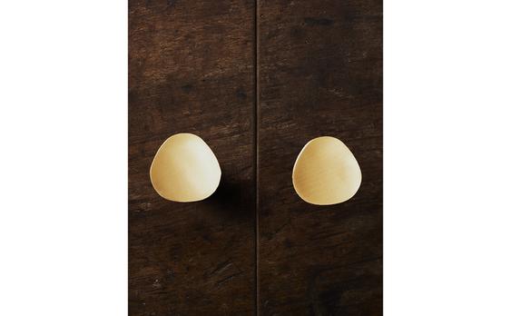 LOT DE BOUTONS MEUBLE LAITON (LOT DE 2)