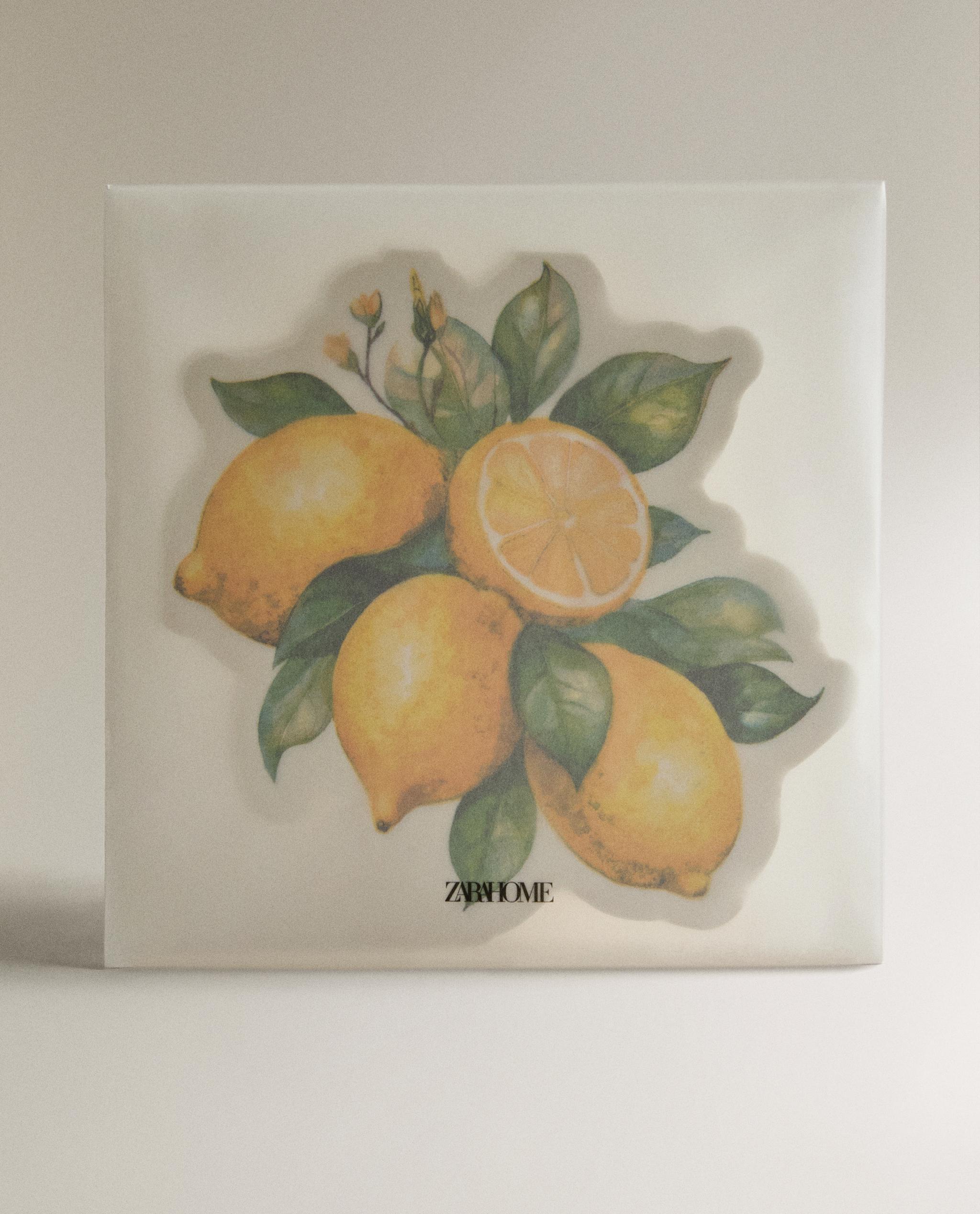 PACK OF LEMON PAPER NAPKINS (PACK OF 20) product thumbnail 2