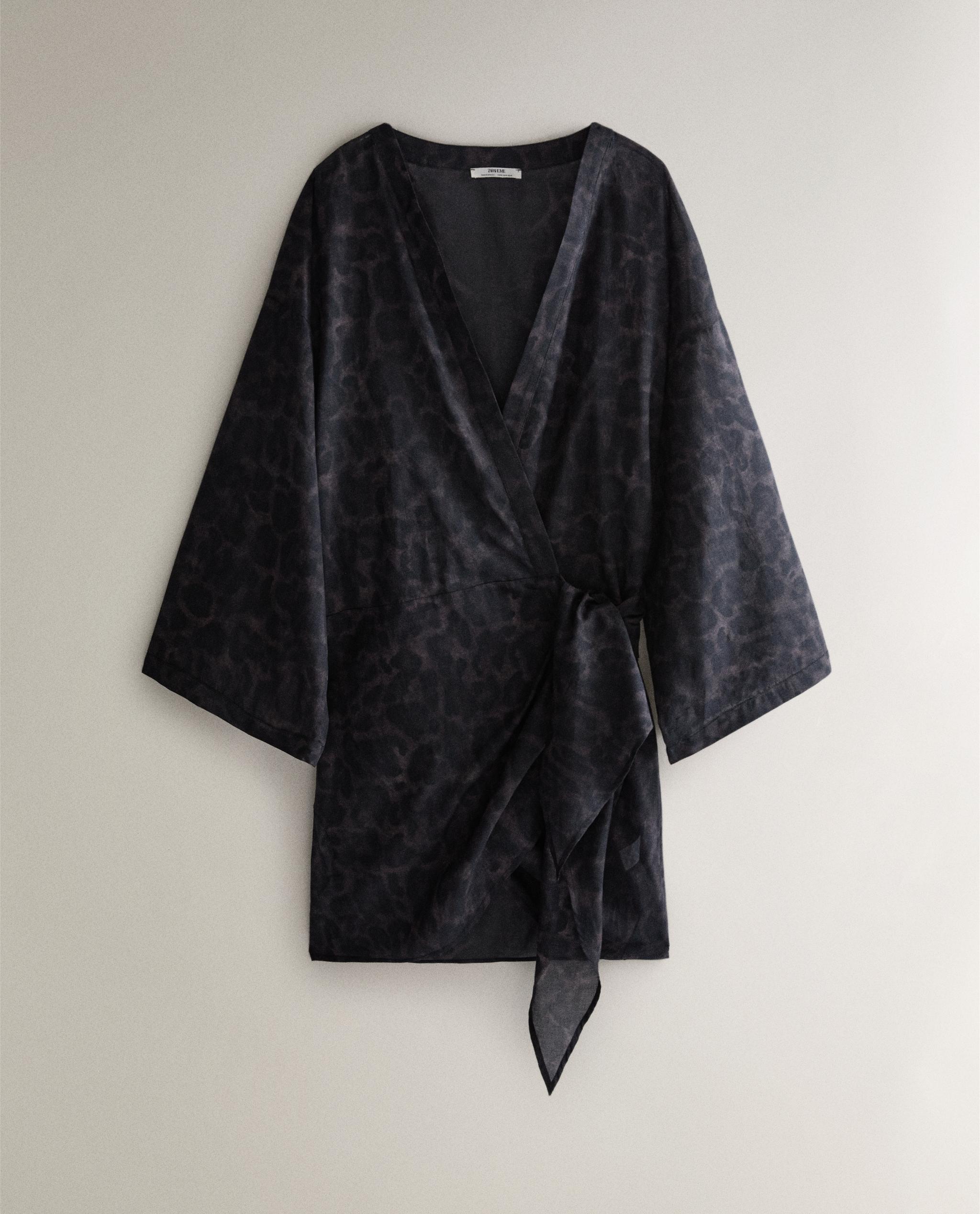 ANIMAL PRINT COTTON DRESS product thumbnail 6