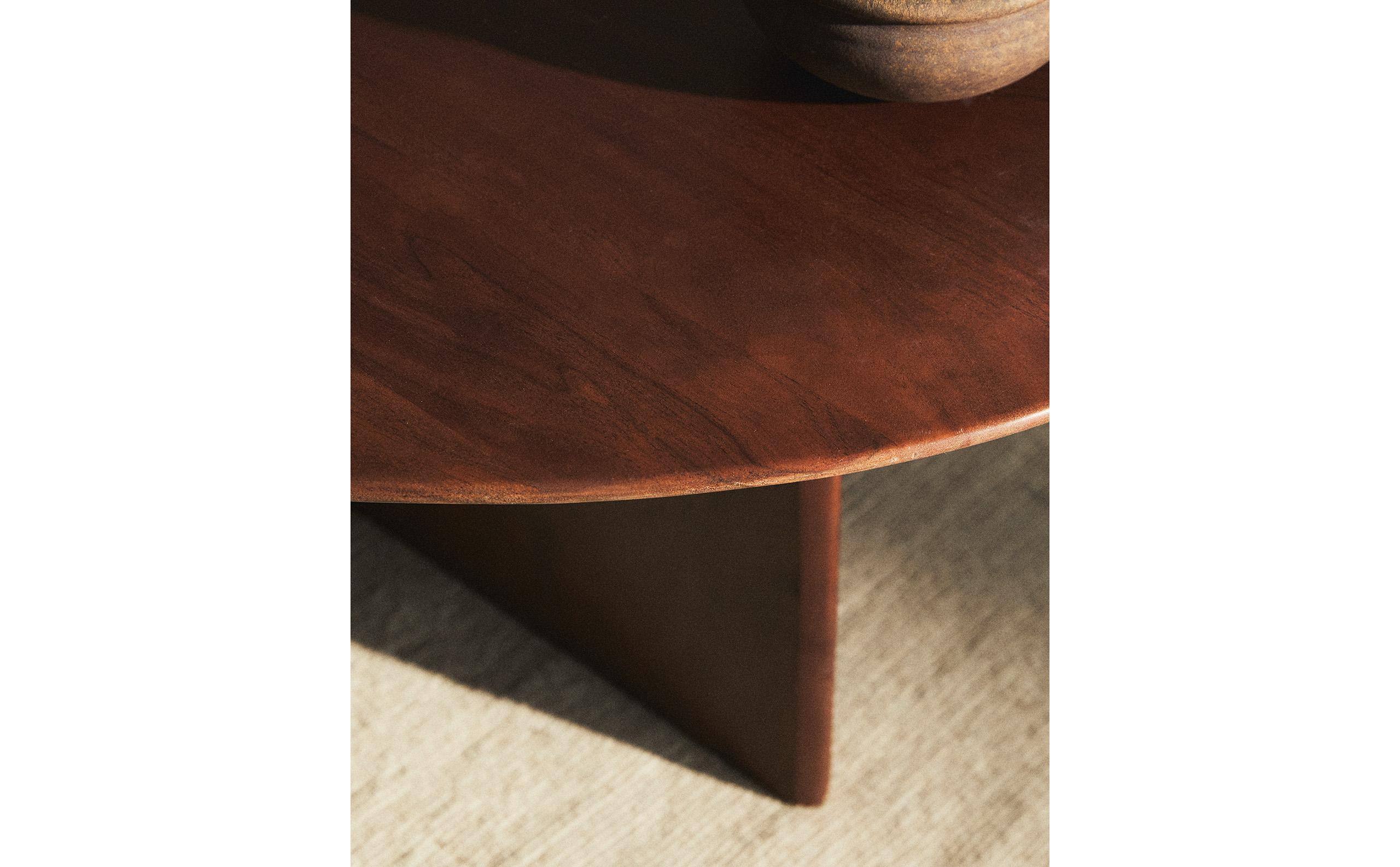 IRREGULAR ACACIA CENTRE COFFEE TABLE