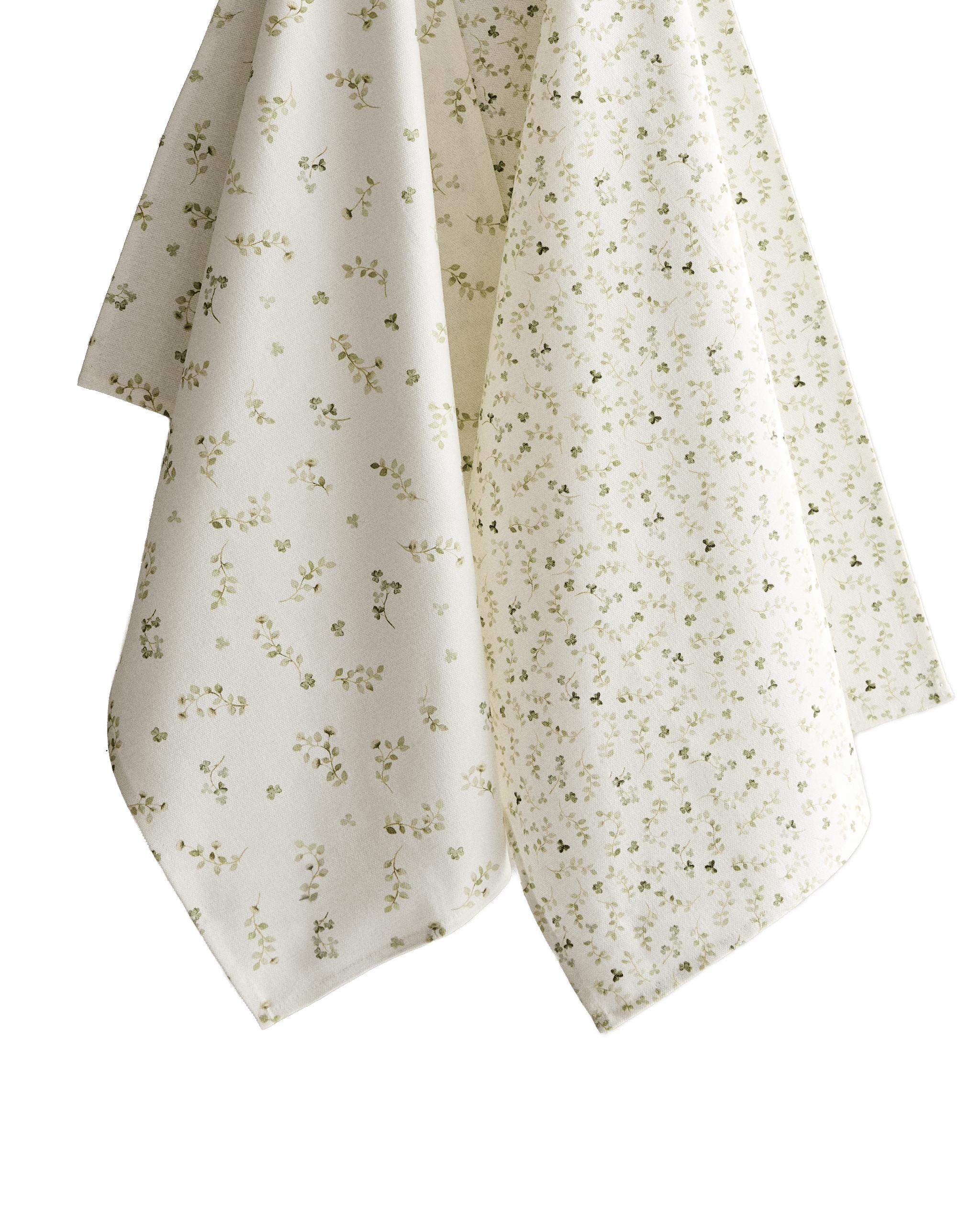 PACK OF FLORAL COTTON TEA TOWELS (PACK OF 2) product thumbnail 3