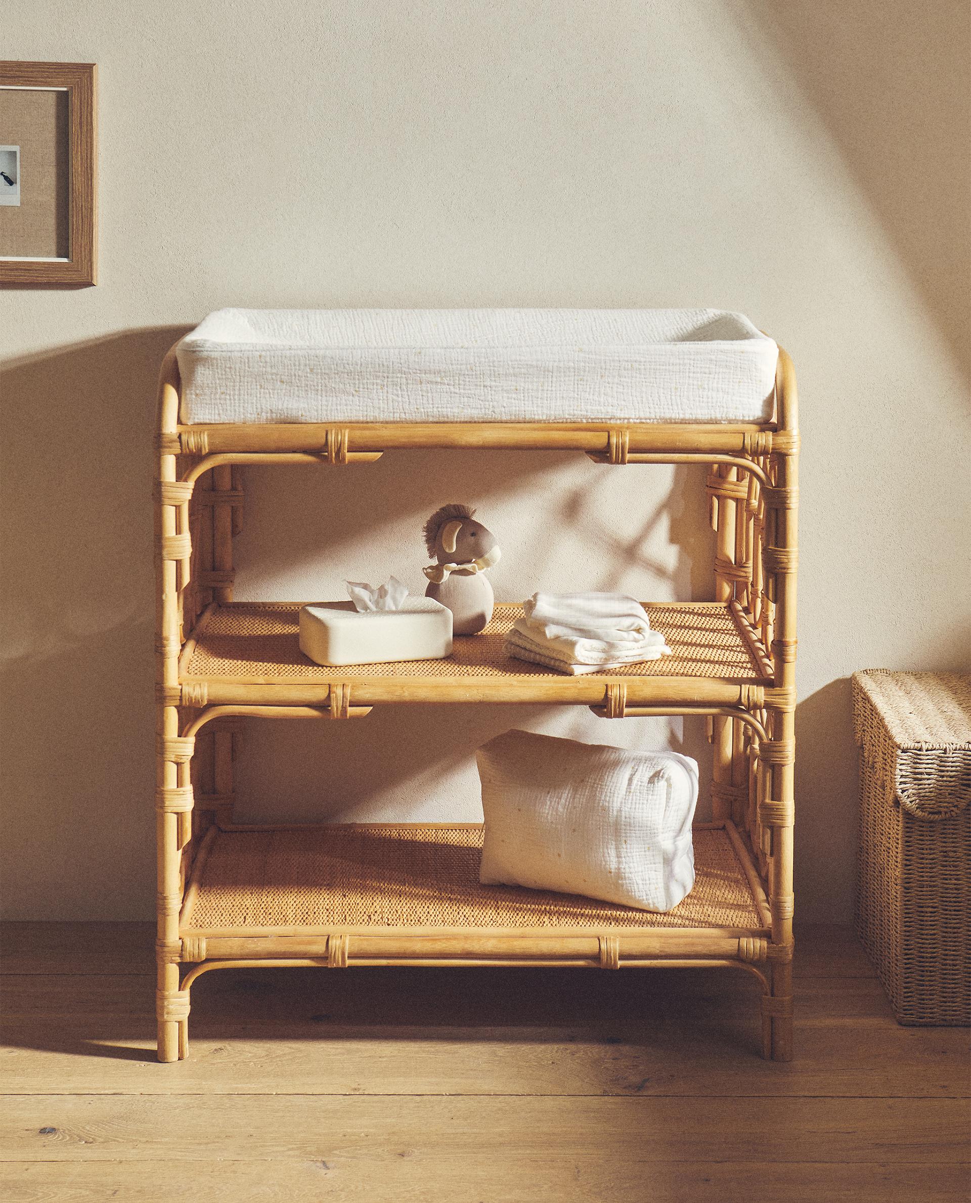 RATTAN BABY CHANGING TABLE Zara Home Ireland