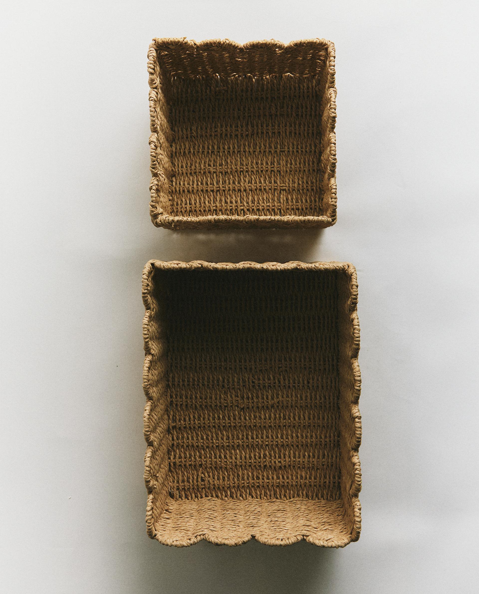 SCALLOPED BASKET