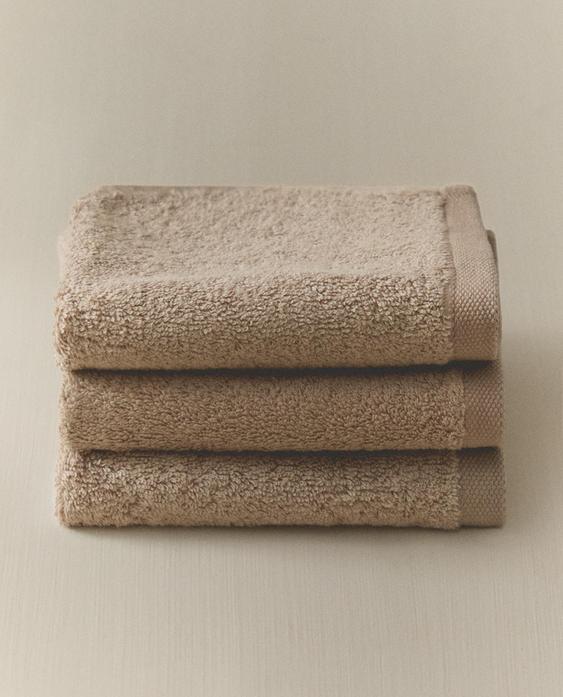 PACK TOALLAS TOCADOR ALGODÓN PREMIUM (PACK DE 3)