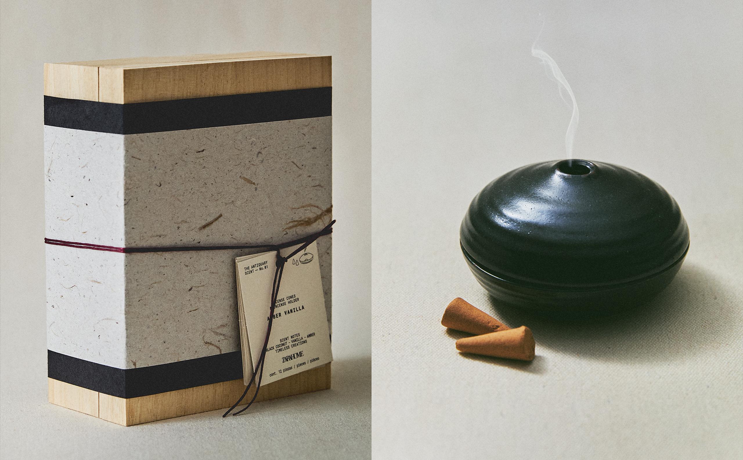 AMBER VANILLA INCENSE CONES AND PLATE PACK (PACK OF 10) product thumbnail 9