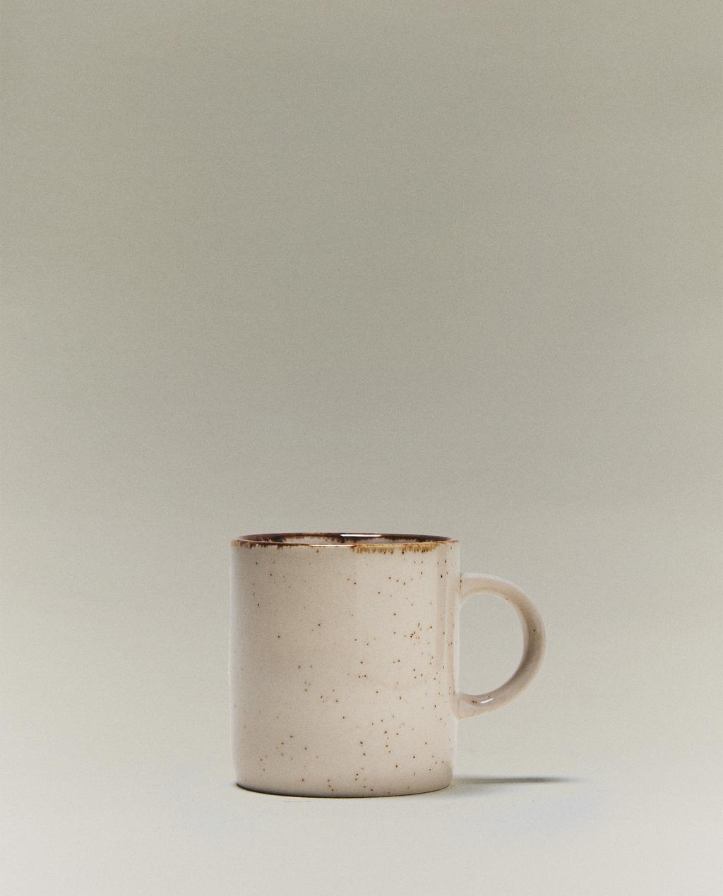 TAZA PORCELANA FILO ENVEJECIDO