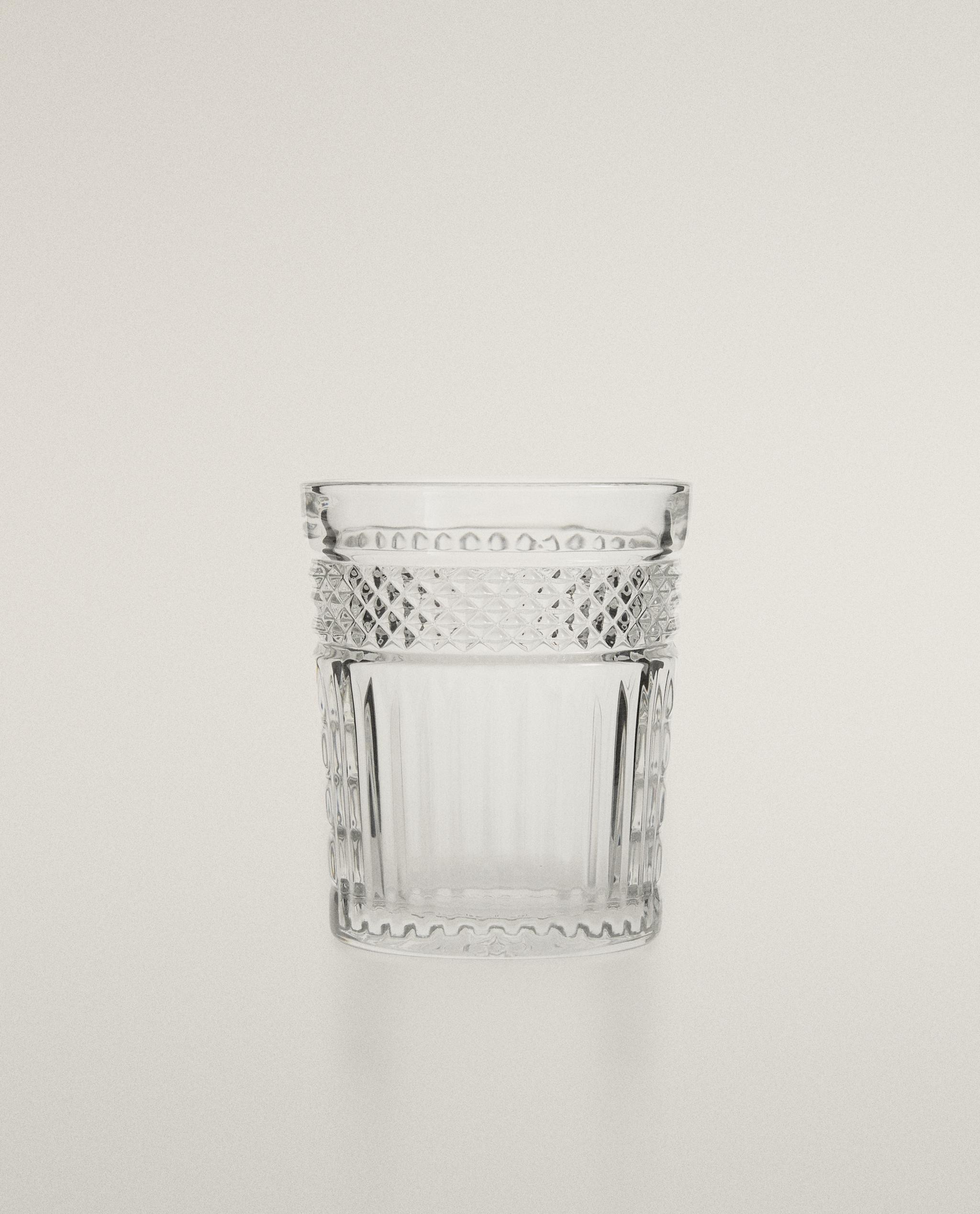 RAISED DESIGN GLASS TUMBLER product thumbnail 6