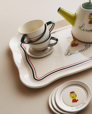 KIDS' LIMONCELLA X THE ANIMALS OBSERVATORY TOY DINNER SET