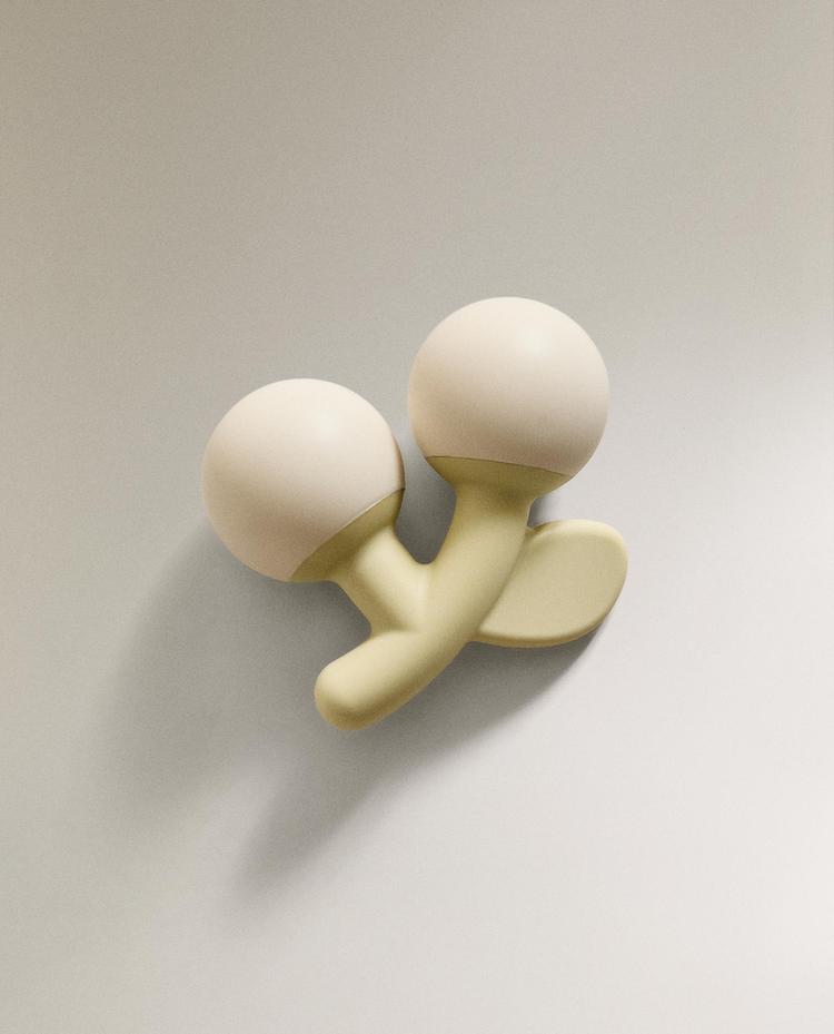 꽃 모양 아기용 실리콘 딸랑이