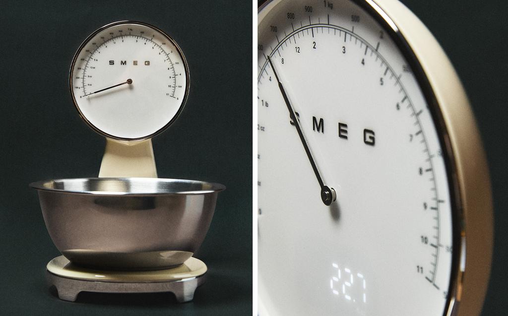 BÀSCULA ANALÒGICA DIGITAL SMEG