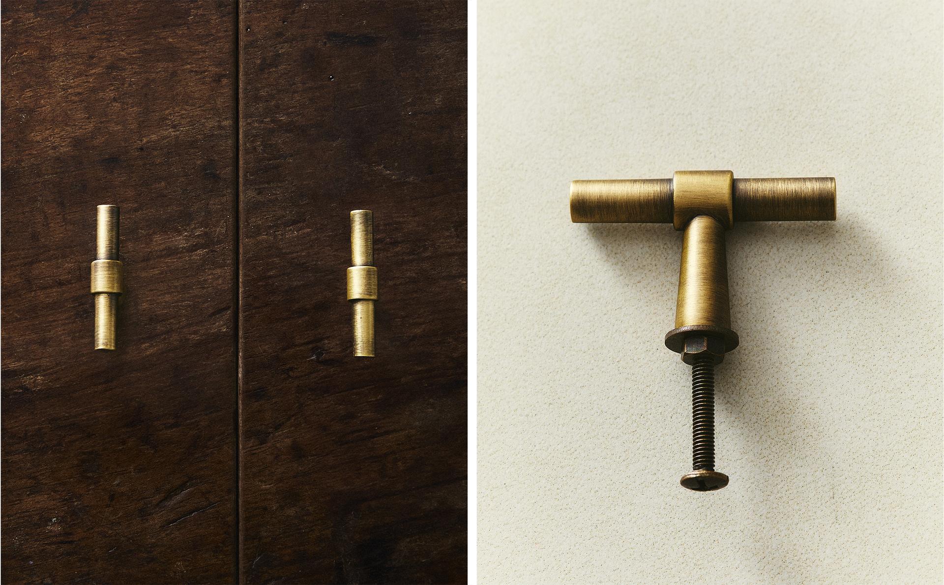 طقم مقابض ذهبية معدن (طقم 2 قطعة) طقم مقابض ذهبية معدن (طقم 2 قطعة)