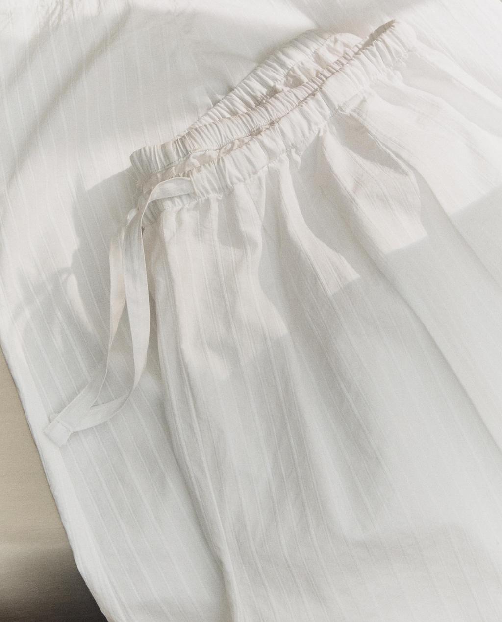 PANTALON LONG EN COTON