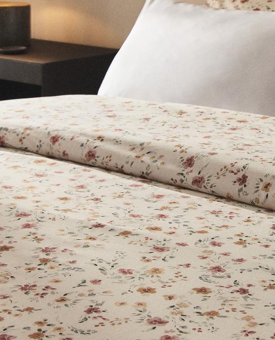 FUNDA NÓRDICA ALGODÓN PERCAL FLORAL (200 HILOS) FUNDA NÓRDICA ALGODÓN PERCAL FLORAL (200 HILOS)