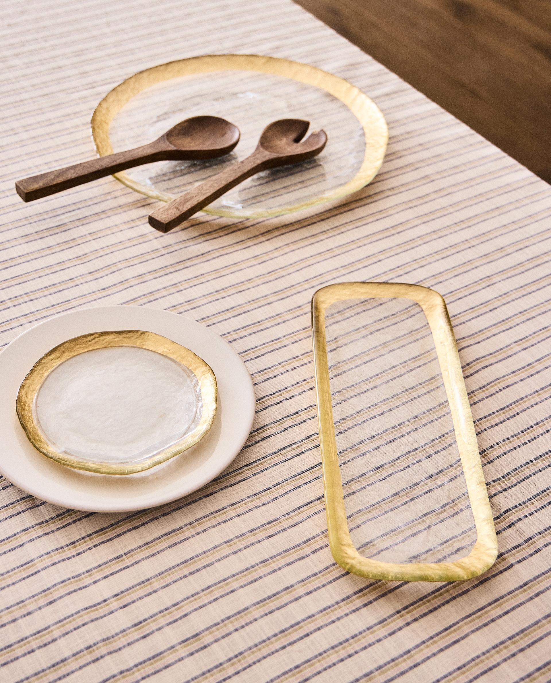 ザラホーム♪ GLASS DINNER SET WITH RAISED RIM | Zara Home 日本/Japan