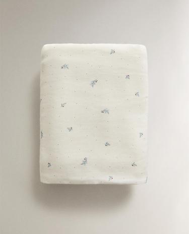 FLORAL BABY TOWEL