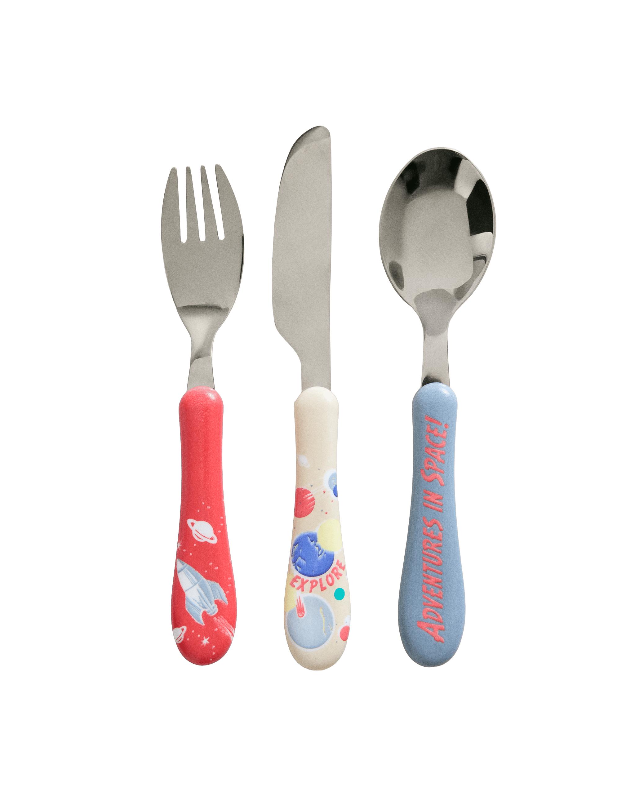 CHILDREN'S SPACE CUTLERY SET product thumbnail 8