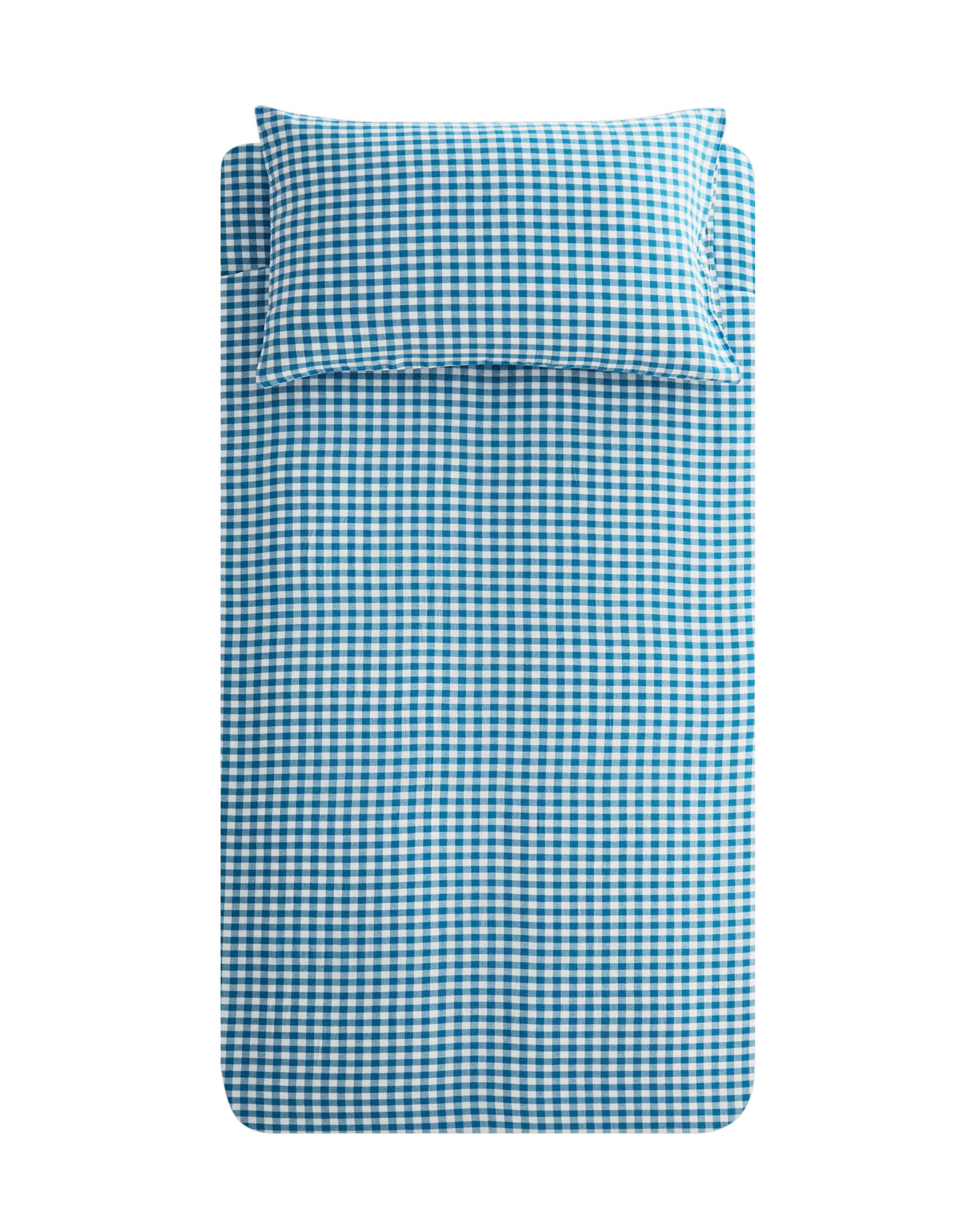 KIDS' CHECK MUSLIN DUVET COVER product thumbnail 6
