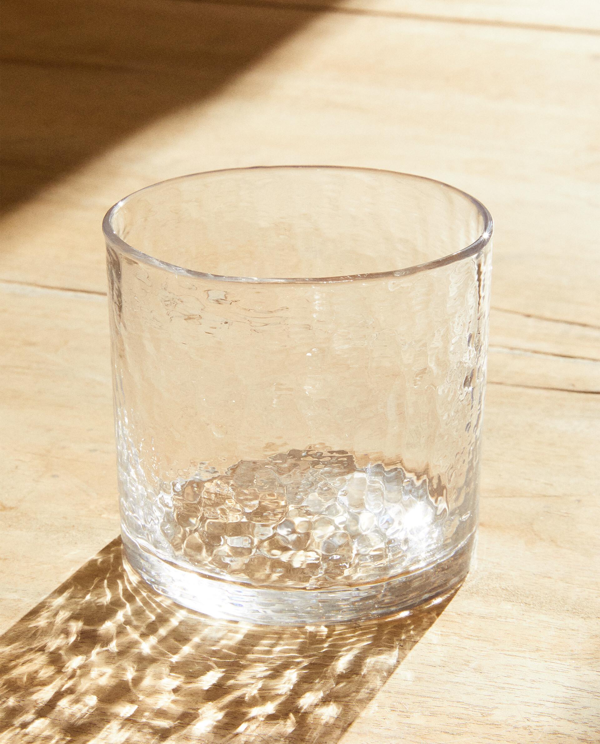 HAMMERED GLASS TUMBLER SET product thumbnail 10
